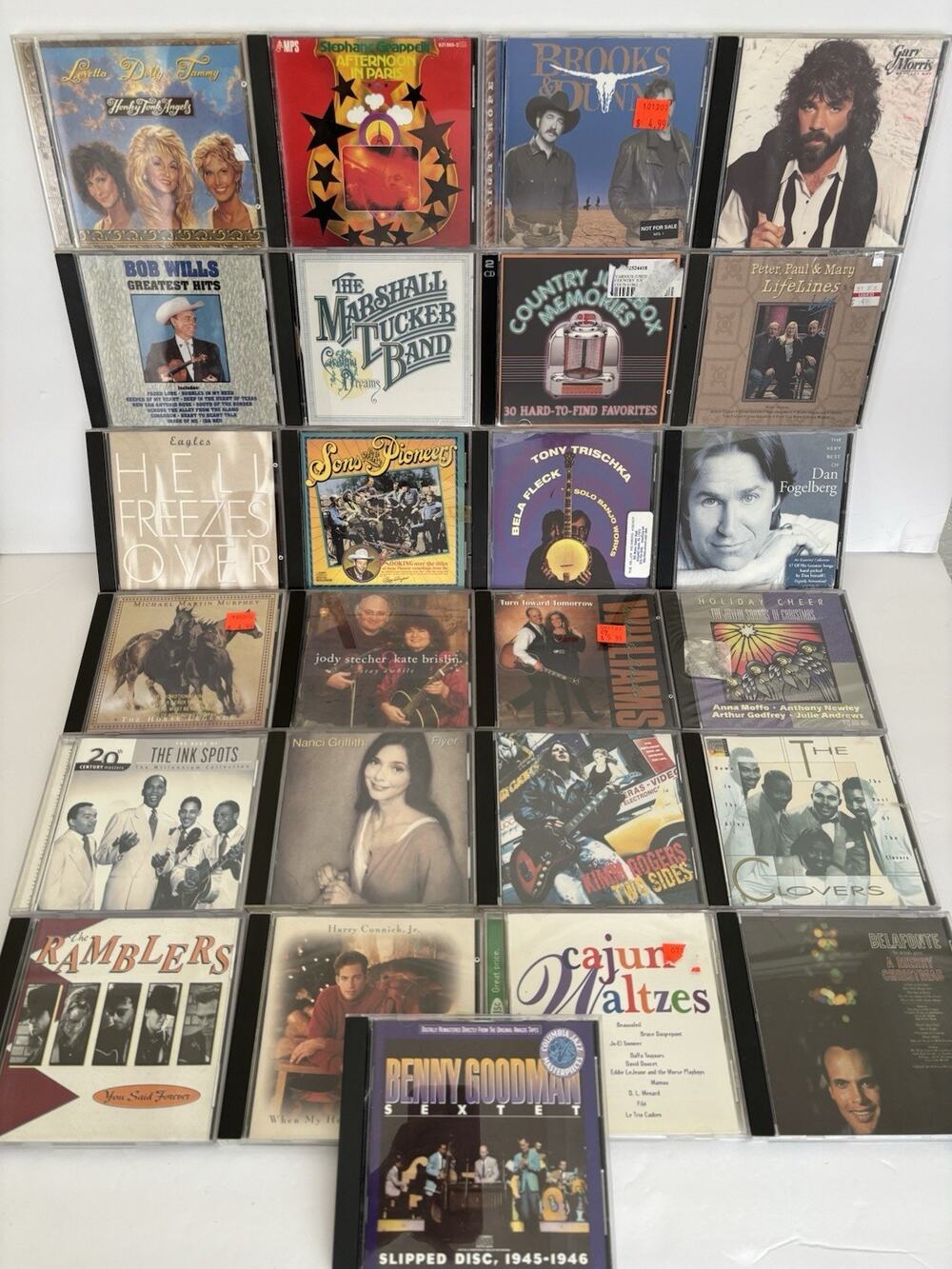 Lot Of 25 Cd’s Classic Rock, Country, Jazz, Christmas PREOWNED